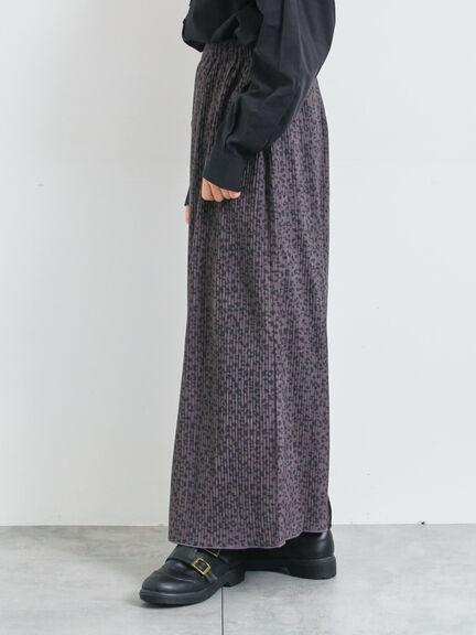 アソート楊柳プリーツスカート(グレー/チャコールグレー/ブラック)|SM2(エスエムツー)通販