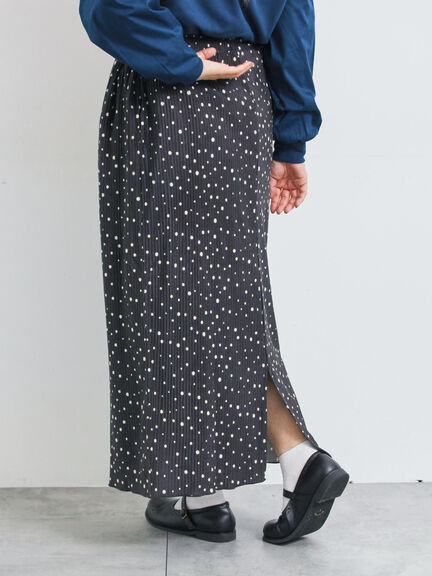 アソート楊柳プリーツスカート(グレー/チャコールグレー/ブラック)|SM2(エスエムツー)通販