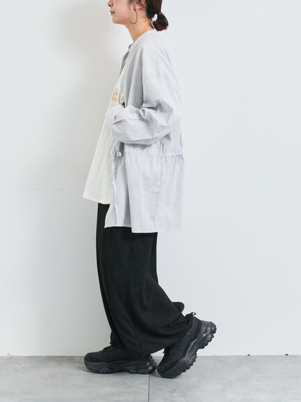 アソート楊柳プリーツスカート(グレー/チャコールグレー/ブラック)|SM2(エスエムツー)通販