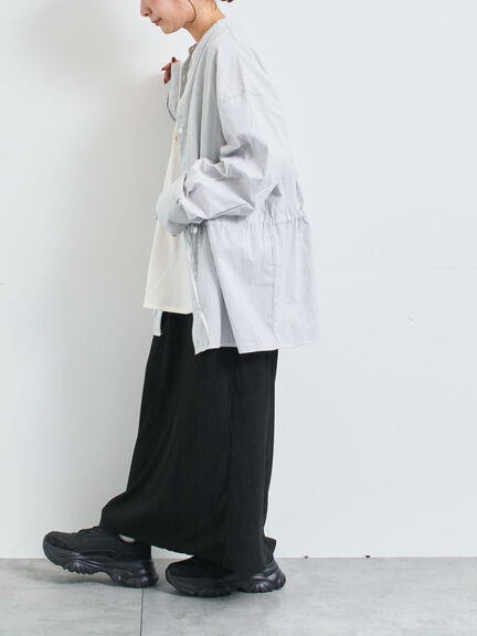 アソート楊柳プリーツスカート(グレー/チャコールグレー/ブラック)|SM2(エスエムツー)通販