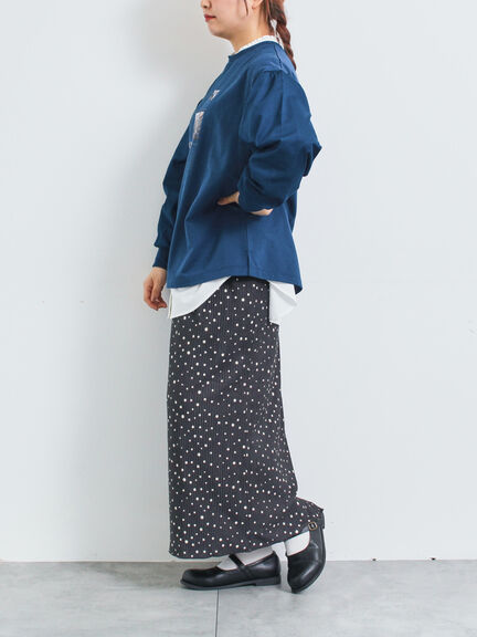 袖布帛インレイロゴプルオーバー(オフホワイト/チャコールグレー/ブラック/ボルドー/ブルー)|SM2(エスエムツー)通販