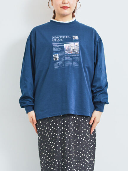 袖布帛インレイロゴプルオーバー(オフホワイト/チャコールグレー/ブラック/ボルドー/ブルー)|SM2(エスエムツー)通販