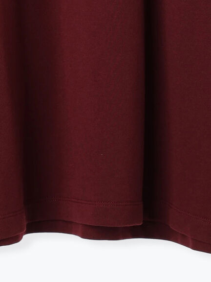 袖布帛インレイロゴプルオーバー(オフホワイト/チャコールグレー/ブラック/ボルドー/ブルー)|SM2(エスエムツー)通販