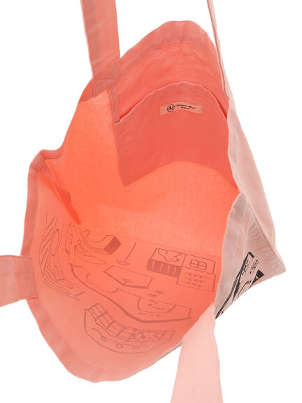 【yukino×SamansaMos2home’s】ブローチ付バッグ(ピンク/グリーン)|Samansa Mos2 home's(サマンサモスモスホームズ)通販