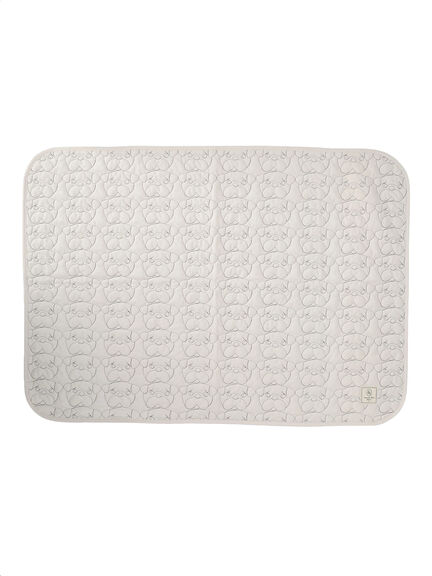 【yukino×SamansaMos2home’s】キルトブランケット(ベージュ/マスタード)|Samansa Mos2 home's(サマンサモスモスホームズ)通販