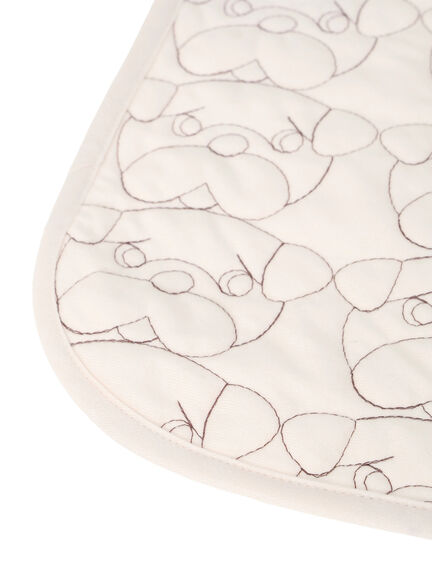 【yukino×SamansaMos2home’s】キルトブランケット(ベージュ/マスタード)|Samansa Mos2 home's(サマンサモスモスホームズ)通販