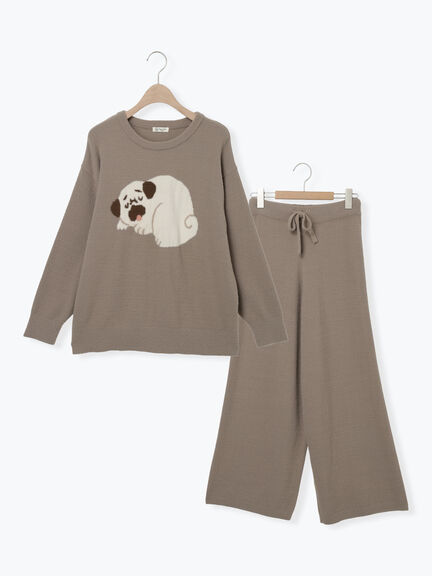 【yukino×SamansaMos2home’s】ルームウェア(ピンク/ベージュ/キナリ)|Samansa Mos2 home's(サマンサモスモスホームズ)通販