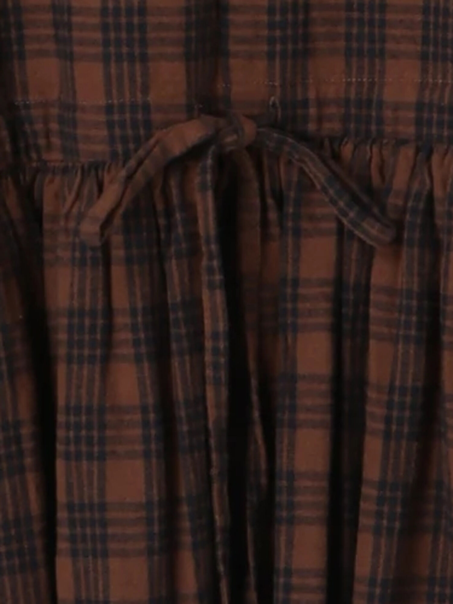 スタンドネックチェックワンピース レッド キャメル グリーン ワンピース Sm2 サマンサ モスモス 公式通販