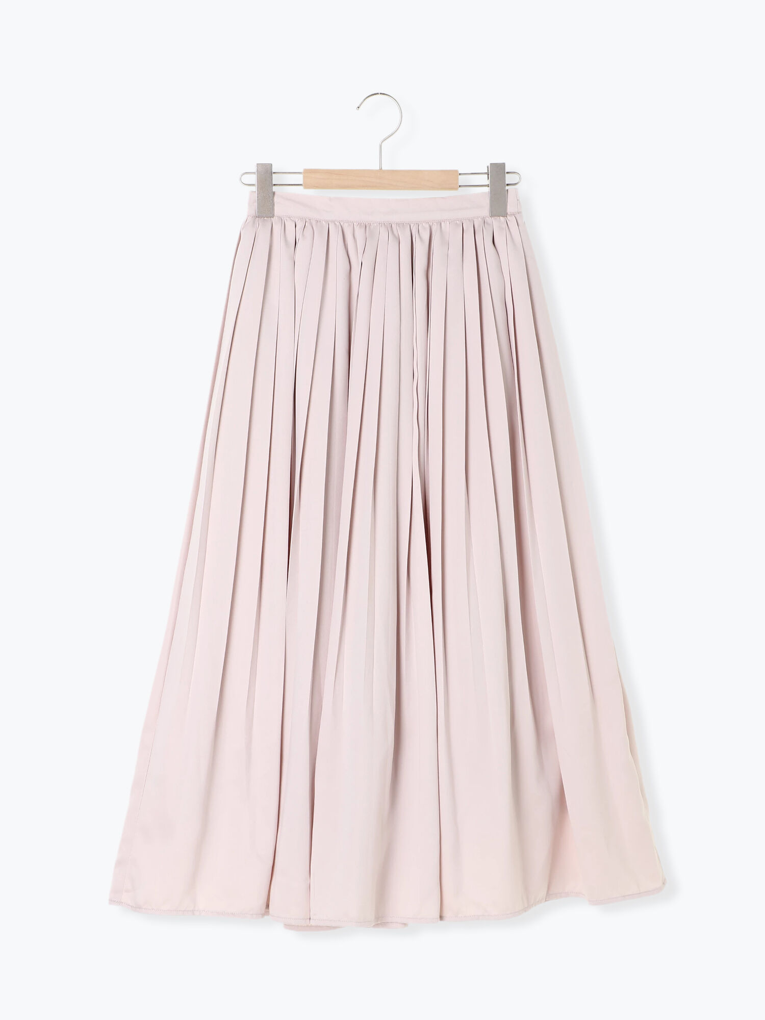 セール スウェード風プリーツスカート グレー チャコールグレー ピンク ベージュ ボトムス Sm2 サマンサ モスモス 公式通販