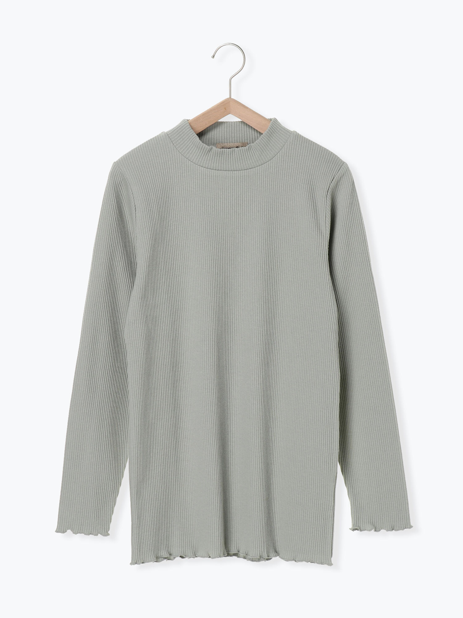 セール ハイネックメローリブインナー オフホワイト ブラック ベージュ ミント トップス Sm2 サマンサ モスモス 公式通販