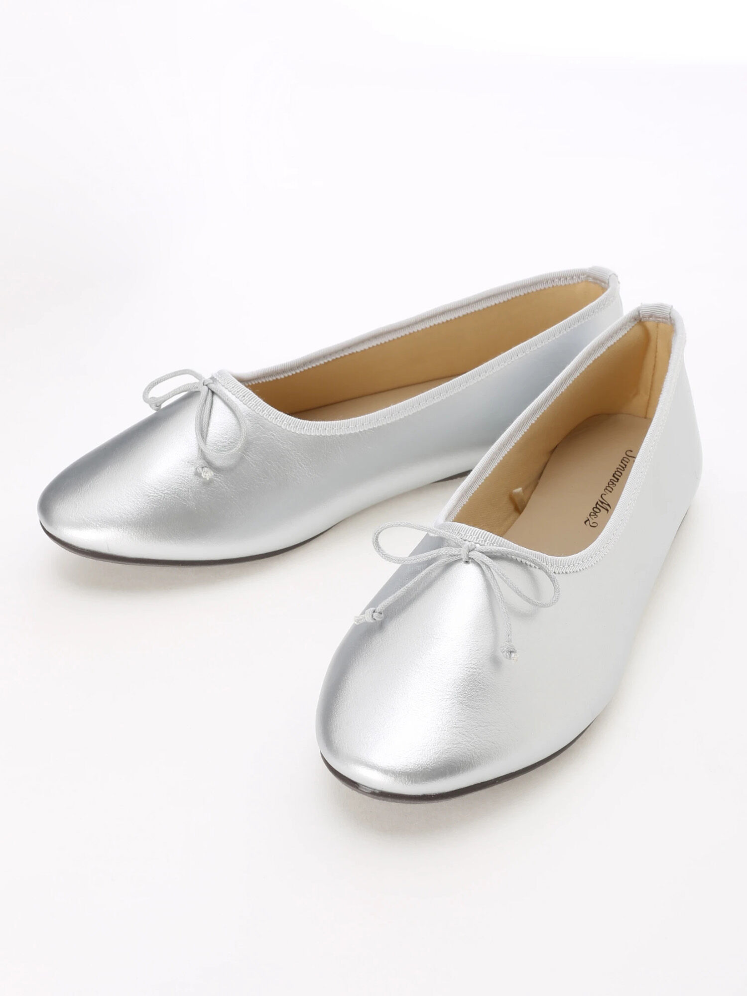 プレーンバレエシューズ シルバー ブラック ベージュ シューズ Sm2 サマンサ モスモス 公式通販