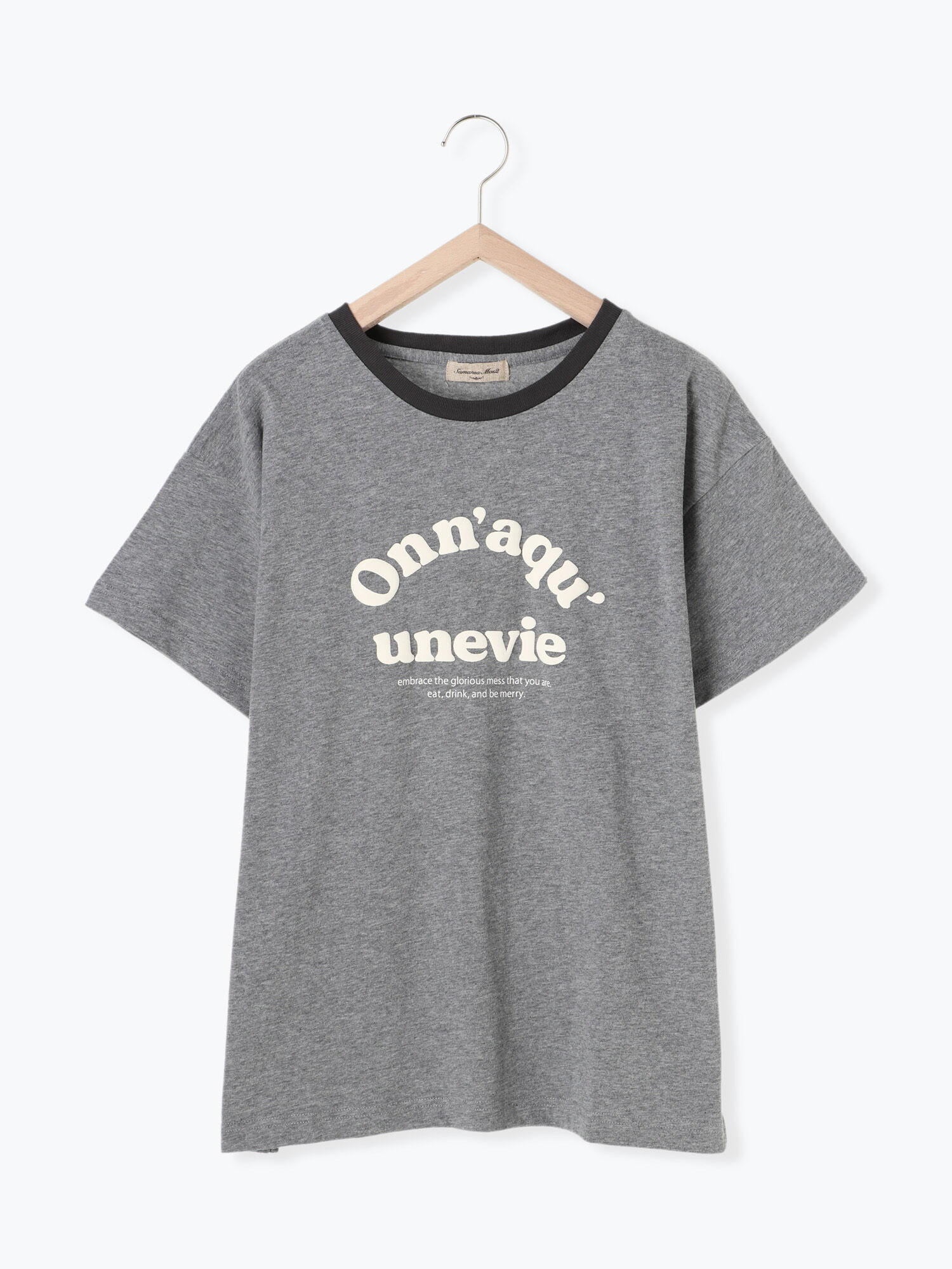 セール 発泡ロゴプリントtシャツ オフホワイト グレー ベージュ ネイビー トップス Sm2 サマンサ モスモス 公式通販 セール 発泡ロゴプリントtシャツ オフホワイト グレー ベージュ ネイビー トップス Sm2 サマンサ モスモス 公式通販