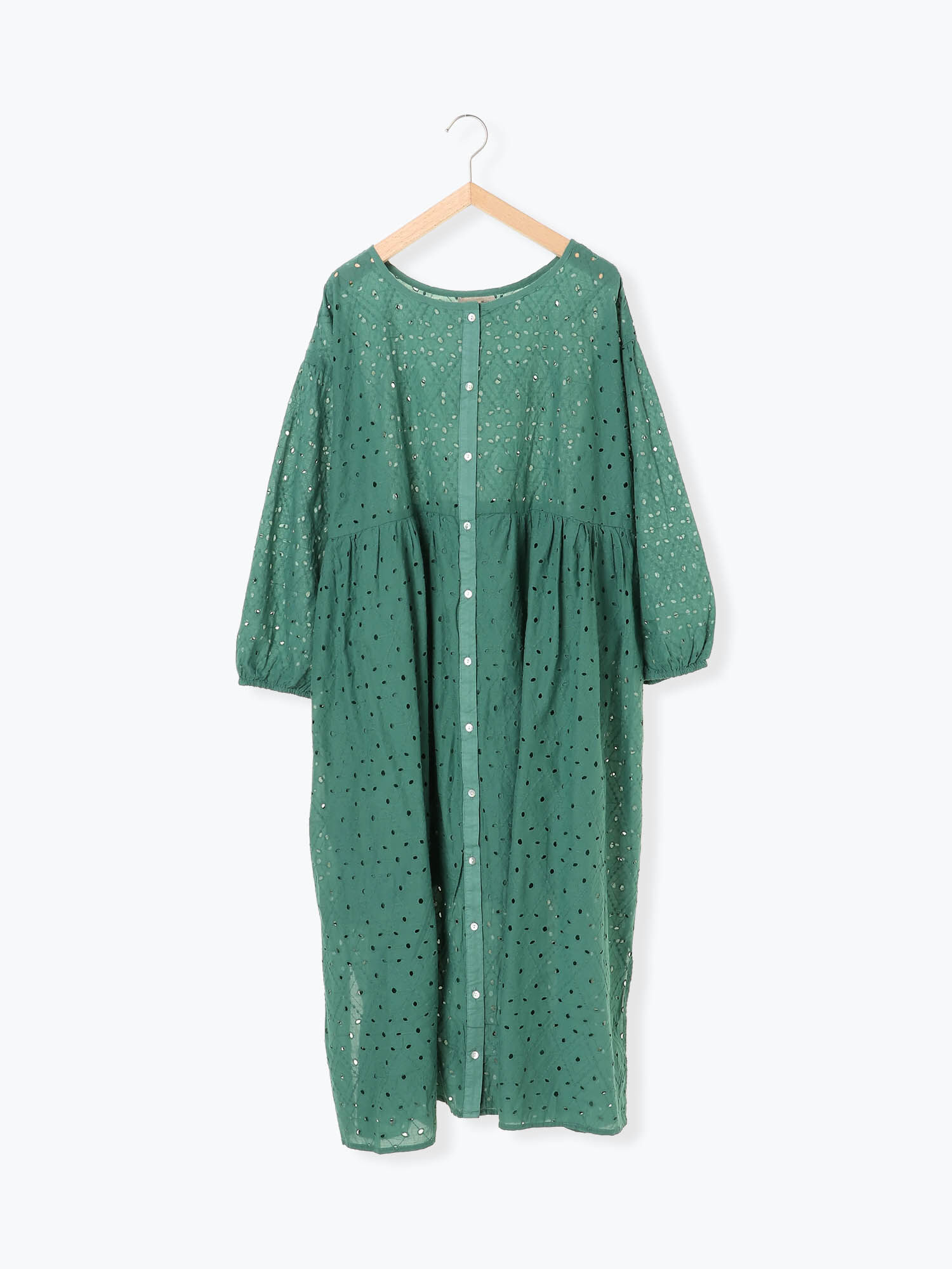 セール 総刺繍前後着ワンピース オフホワイト ピンク ブラウン グリーン ワンピース Sm2 サマンサ モスモス 公式通販