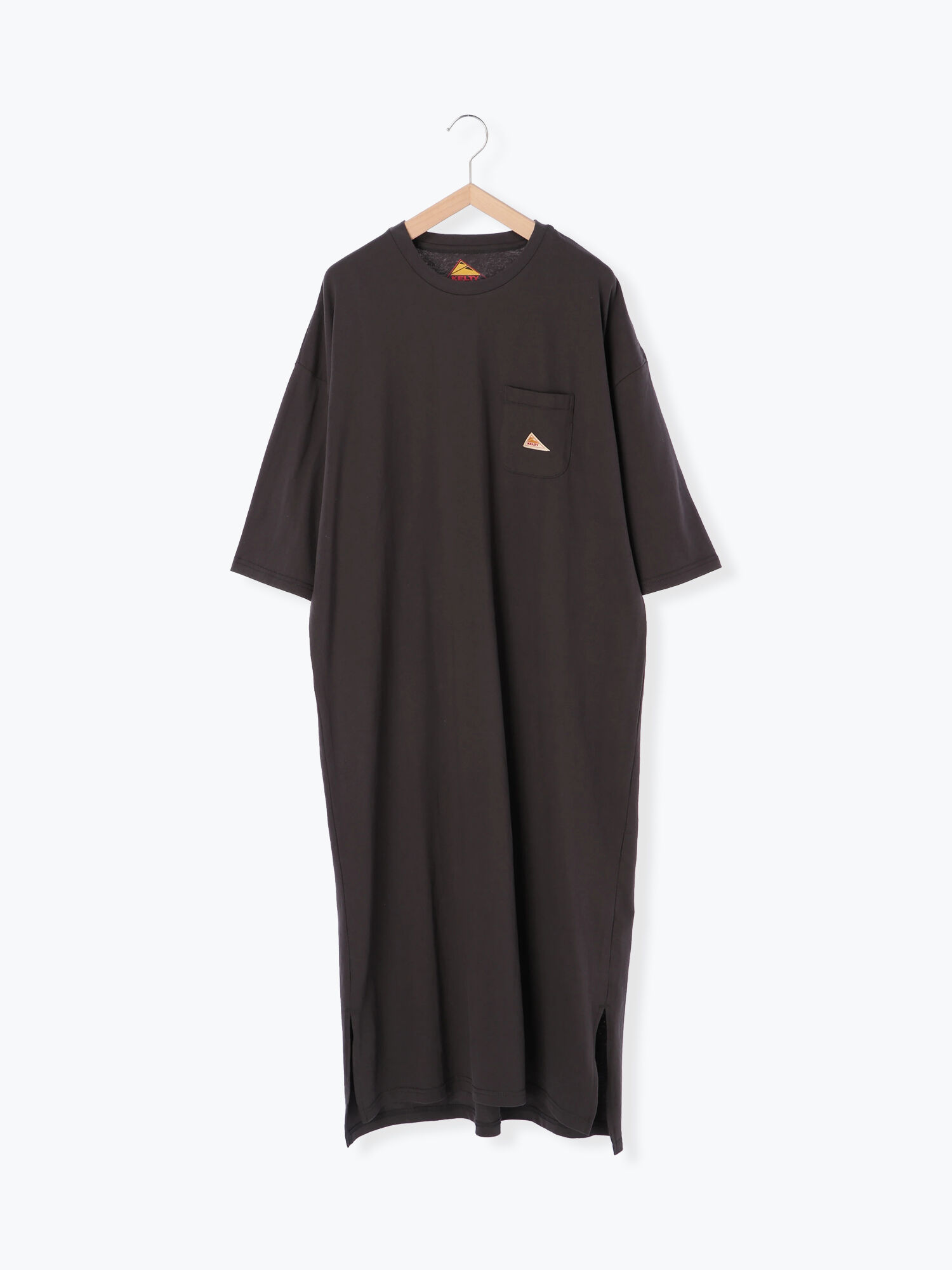 セール Kelty別注 半袖カットワンピース チャコールグレー サックスブルー キナリ ワンピース Sm2 サマンサ モスモス 公式通販