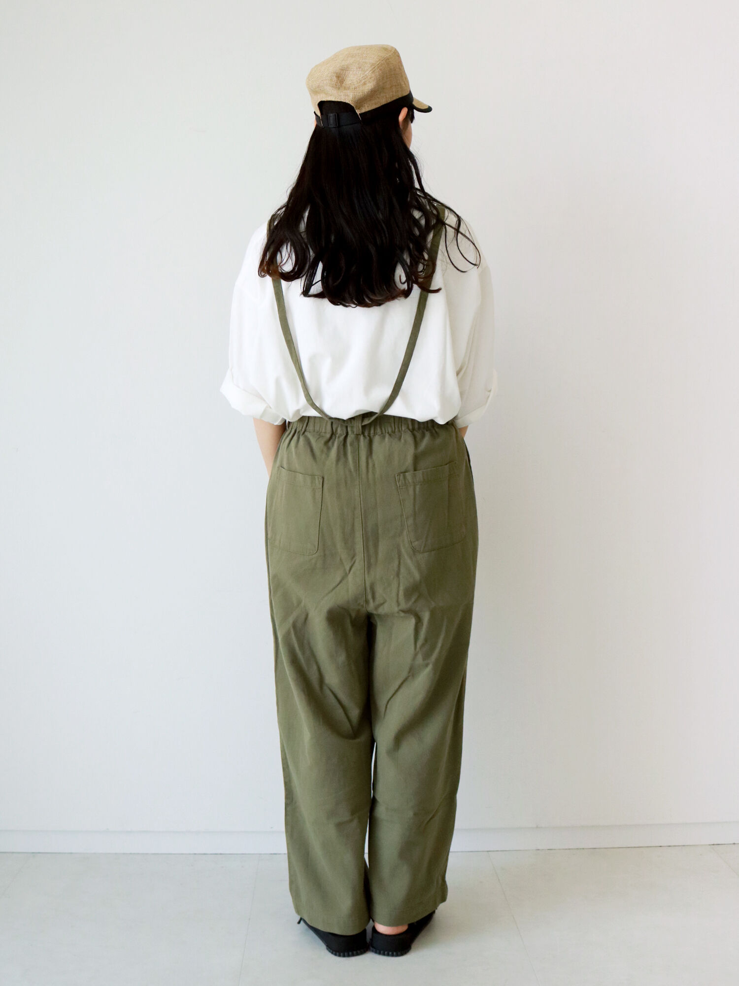 セール 前釦サス付パンツ オフホワイト ベージュ カーキ ブルー ボトムス Sm2 サマンサ モスモス 公式通販