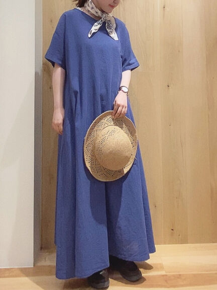 ワンピース ブルー 青系 Sm2 サマンサ モスモス 公式通販