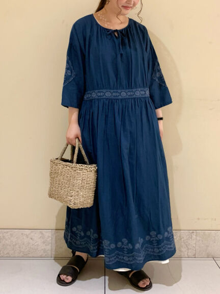 ワンピース ブルー 青系 Sm2 サマンサ モスモス 公式通販