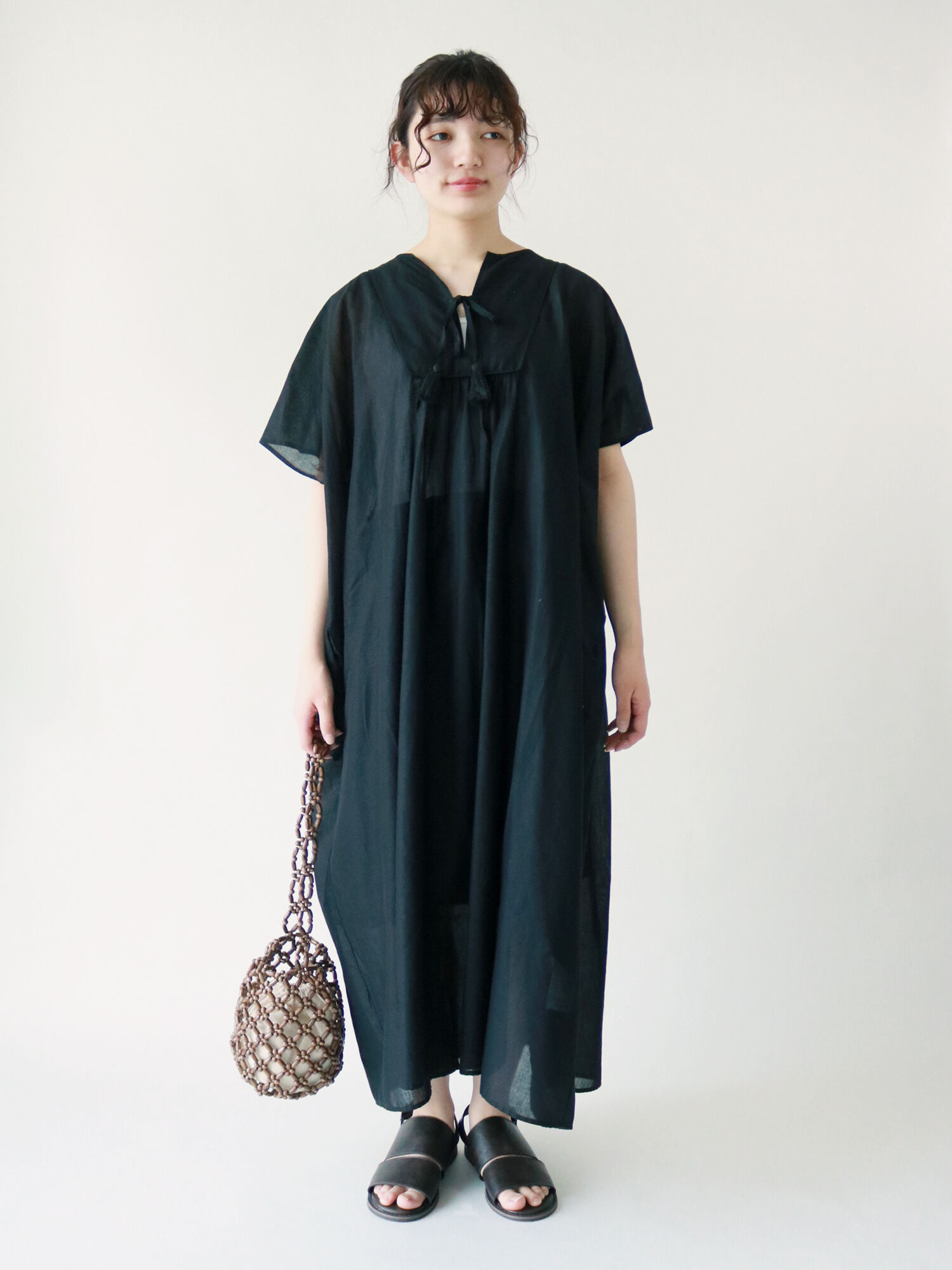 セール 柄アソートフレンチスリーブワンピース ブラック レッド モカ イエロー グリーン パープル ワンピース Sm2 サマンサ モスモス 公式通販