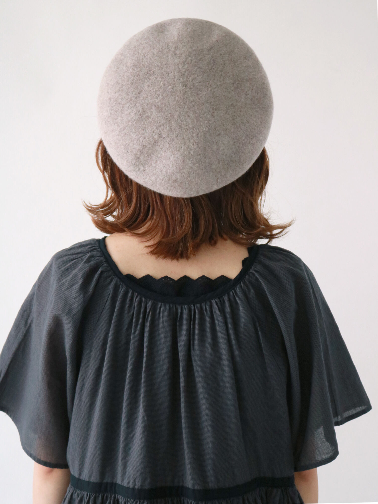 ウールバスクベレー ブラック ベージュ キャメル グリーン アクセサリー ハット 帽子 Sm2 サマンサ モスモス 公式通販