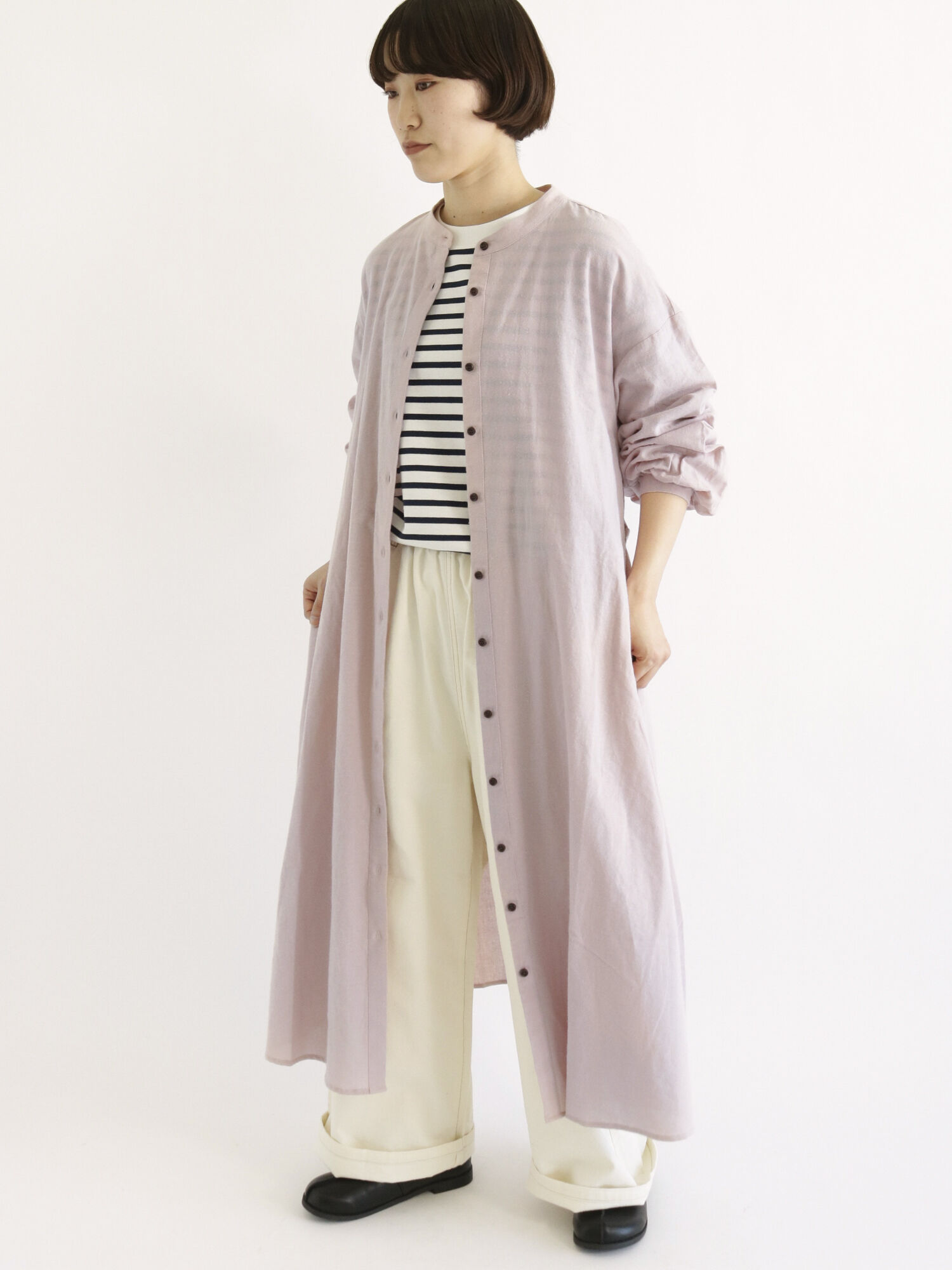 セール 釦配色ワンピース オフホワイト グレー ブラック ピンク ワンピース Sm2 サマンサ モスモス 公式通販 セール 釦配色ワンピース オフホワイト グレー ブラック ピンク ワンピース Sm2 サマンサ モスモス 公式通販