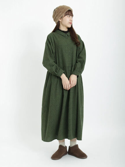 【マシンウォッシャブル】フリルリブタートルネックニット（オフホワイト/チャコールグレー/ブルー/パープル）｜Samansa Mos2（サマンサ モスモス）通販