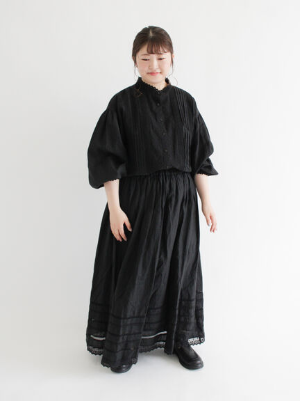 【kazumi×SamansaMos2】レーススカート（オフホワイト/ブラック/ベージュ）｜Samansa Mos2（サマンサ モスモス）通販