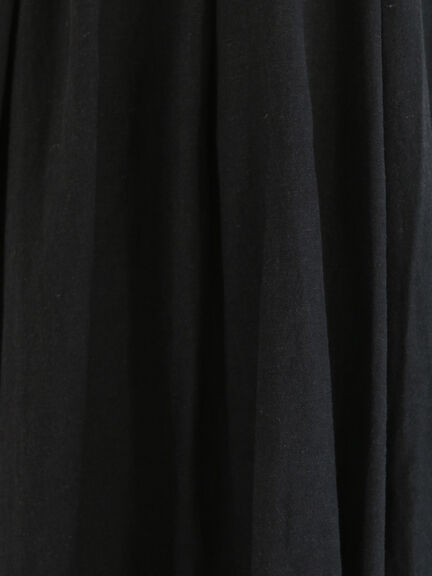 綿レーヨンタックスカート（ブラック/ベージュ/グリーン）｜Samansa Mos2（サマンサ モスモス）通販