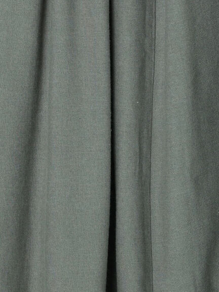 綿レーヨンタックスカート（ブラック/ベージュ/グリーン）｜Samansa Mos2（サマンサ モスモス）通販