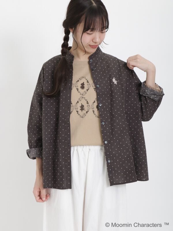SM2 サマンサモスモス ムーミン セットアップ スカート ブラウス リンネル
