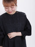 【Lace collection】取り外しレース付ドビーブラウス（ブラック）｜Samansa Mos2（サマンサ モスモス）通販