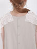 【Lace collection】復刻パーツレースワンピース（ブラック/ベージュ）｜Samansa Mos2（サマンサ モスモス）通販