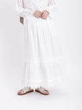 【Lace collection】ティアードレーススカート（オフホワイト）｜Samansa Mos2（サマンサ モスモス）通販