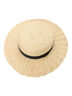【UVカット/消臭効果】なみなみカンカン帽（オフホワイト/ブラック）｜Samansa Mos2（サマンサ モスモス）通販