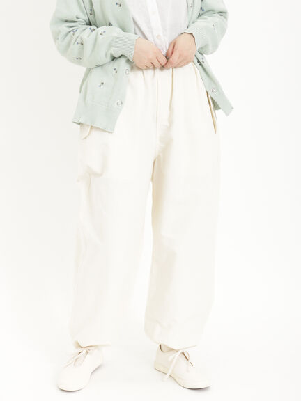 フラップポケット裾ドロストパンツ（チャコールグレー/モカ/カーキ/キナリ）｜Samansa Mos2（サマンサ モスモス）通販