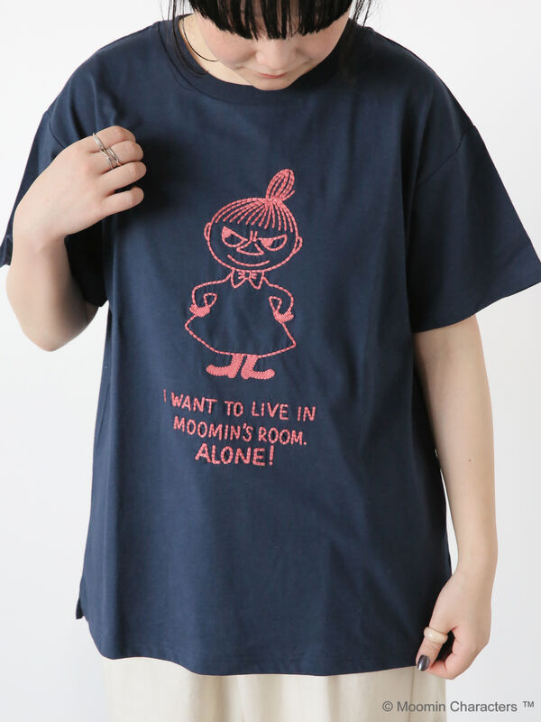 5年保証』 値下げ Samansa Mos2】ハンドステッチ風Tシャツ（ベージュ