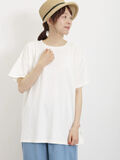 【USAコットン】ゆるTシャツ（オフホワイト）｜Samansa Mos2（サマンサ モスモス）通販