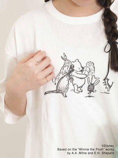 Disney】くまのプーさん/プリントアソートTシャツ（オフホワイト ...