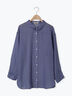 リネンシアーシャツ（ブルー）｜Samansa Mos2（サマンサ モスモス）通販
