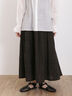 柄アソートギャザースカート（チャコールグレー）｜Samansa Mos2（サマンサ モスモス）通販