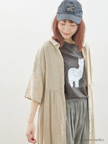 【miyuki matsuo×Samansa Mos2】プリントTシャツ（チャコールグレー）｜Samansa Mos2（サマンサ モスモス）通販