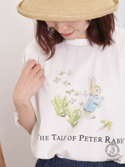 【PETER RABBIT(TM)×Samansa Mos2】ピーターTシャツ（オフホワイト）｜Samansa Mos2（サマンサ モスモス）通販