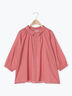 【抗菌防臭】初夏のふんわりギャザーシャツ（オフホワイト/ブラック/ピンク/ブルー）｜Samansa Mos2（サマンサ モスモス）通販