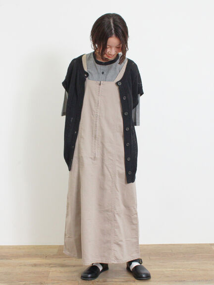 テープヤーン前後2WAYベスト（キナリ）｜Samansa Mos2（サマンサ モスモス）通販