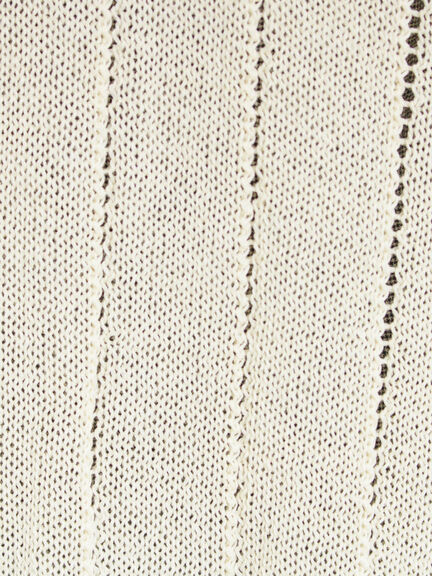 テープヤーン前後2WAYベスト（キナリ）｜Samansa Mos2（サマンサ モスモス）通販