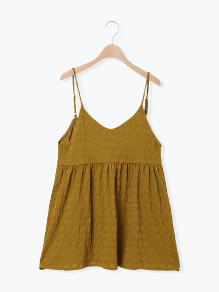 カットジャカードキャミチュニック（オフホワイト）｜Samansa Mos2（サマンサ モスモス）通販