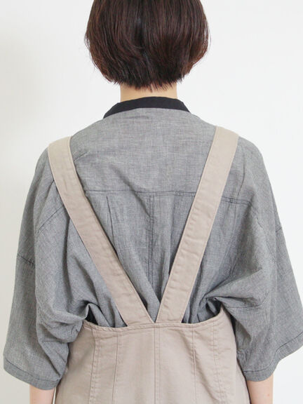 【Sサイズ WEB限定】デニムジップジャンスカ（ベージュ/ブルー/ネイビー）｜Samansa Mos2（サマンサ モスモス）通販