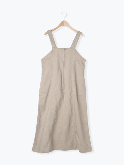 【Sサイズ WEB限定】デニムジップジャンスカ（ベージュ/ブルー/ネイビー）｜Samansa Mos2（サマンサ モスモス）通販