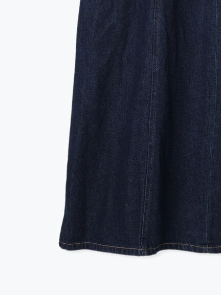 【Sサイズ WEB限定】デニムジップジャンスカ（ベージュ/ブルー/ネイビー）｜Samansa Mos2（サマンサ モスモス）通販