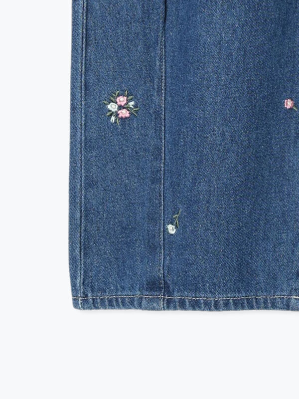 セール】 【S/M/L/XLサイズ】カーブシルエットデニムパンツ（ベージュ