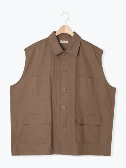 ミリタリーベスト（カーキ）｜Samansa Mos2（サマンサ モスモス）通販